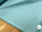 POPELINE DE COTON VERT D'EAU 145CM - My Little Coupon