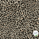 POPELINE DE VISCOSE FLEURS BEIGE - My Little Coupon