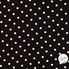 POPELINE DE VISCOSE NOIR - My Little Coupon