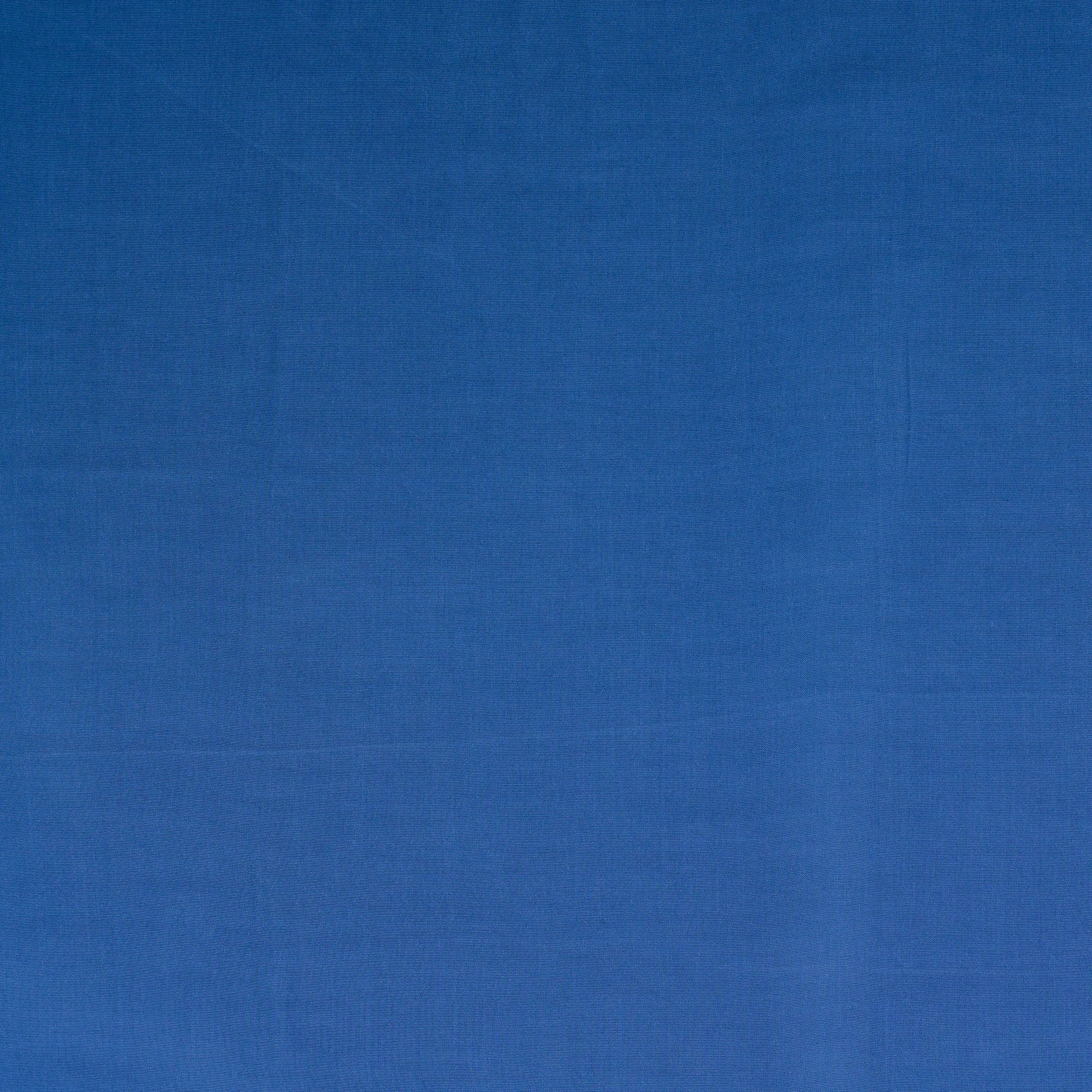 POPELINE DE VISCOSE UNICOLORE COBALT - My Little Coupon