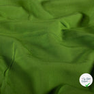 POPELINE DE VISCOSE UNICOLORE VERT - My Little Coupon