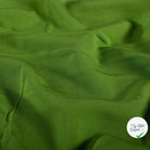 Popeline de viscose unicolore vert