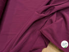 Tissu popeline imperméable violine - tombé du tissu