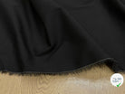 POPELINE PLYCOTON TRÈS STRETCH CRAQUANTE NOIR - My Little Coupon