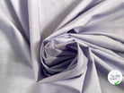 POPELINE RAYURE VIOLET BLANC - My Little Coupon