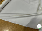 POPELINE SATIN DE COTON ULTRA BEAU BLANC CASSÉ STRETCH - My Little Coupon
