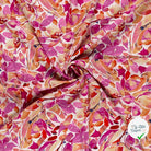 POPELINE VISCOSE DIGITAL DIGI FLOWERS - My Little Coupon