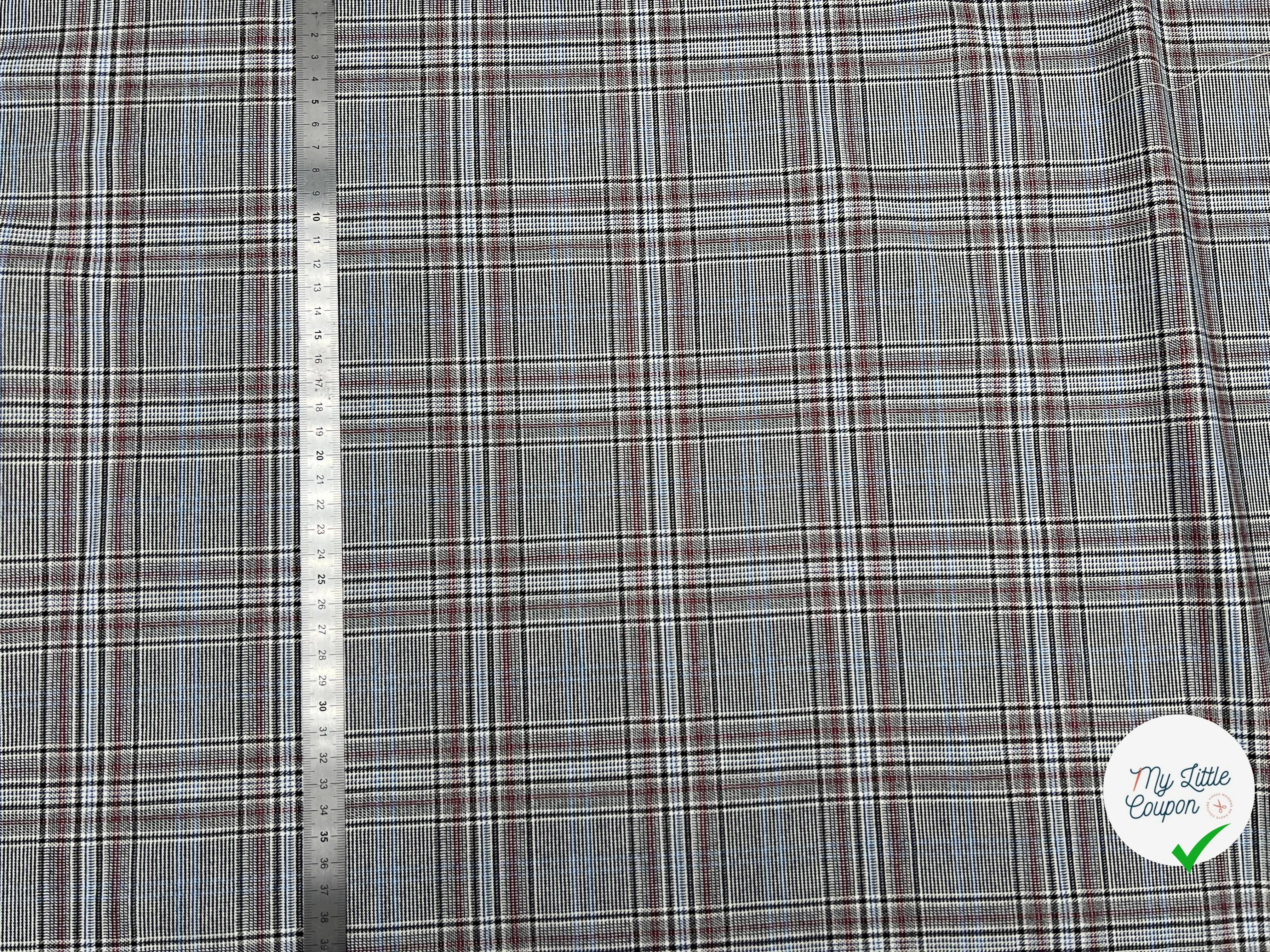 PRINCE DE GALLE & JERSEY 100% COTON BLANC CASSÉ - My Little Coupon