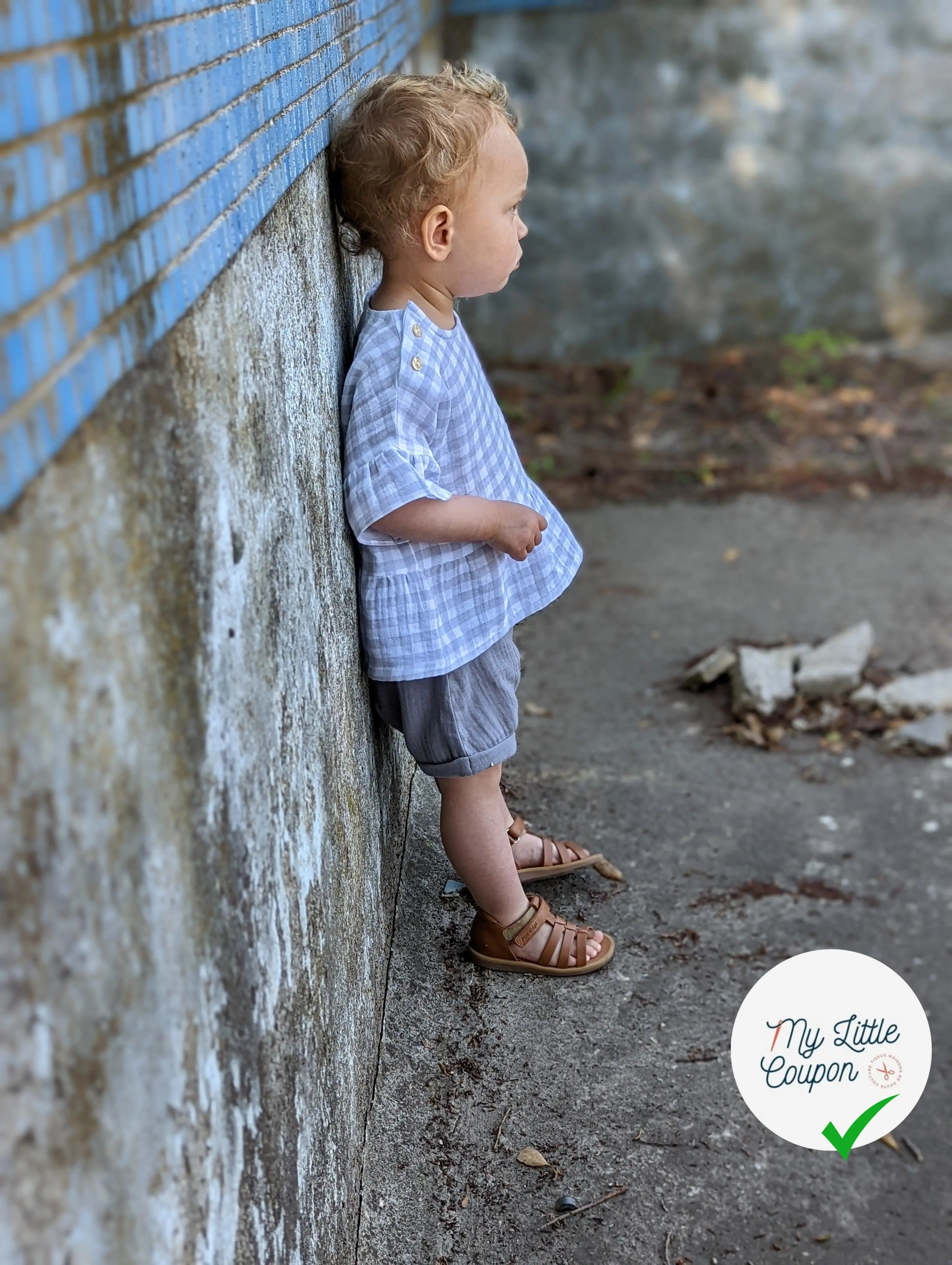 Pantalon & Short Etourneau | Du 6 mois au 5 ans | Marmaï Patterns - My Little Coupon - tissu - coudre