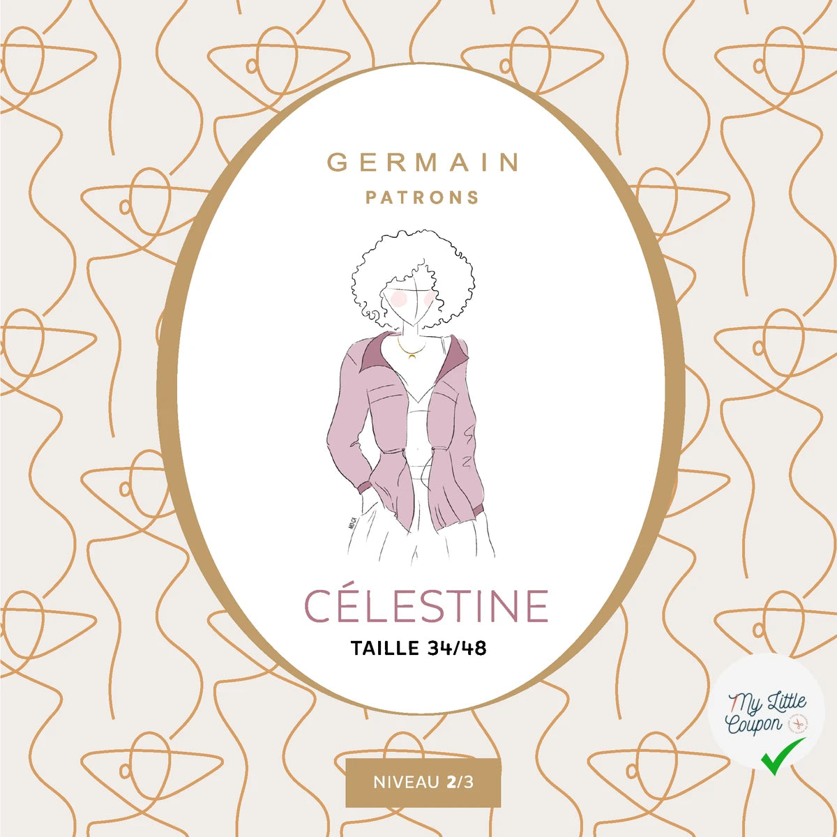 Patron Célestine – Du 34 au 48 – Germain Patrons - My Little Coupon