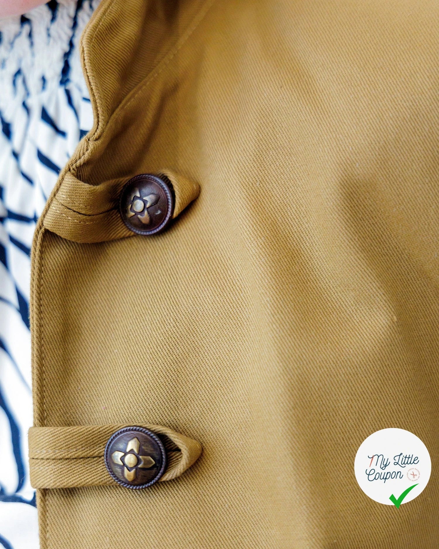 Patron Nadine - Veste - FR 34/56, US 2/24, UK 6/28 - Difficile - My Little Coupon