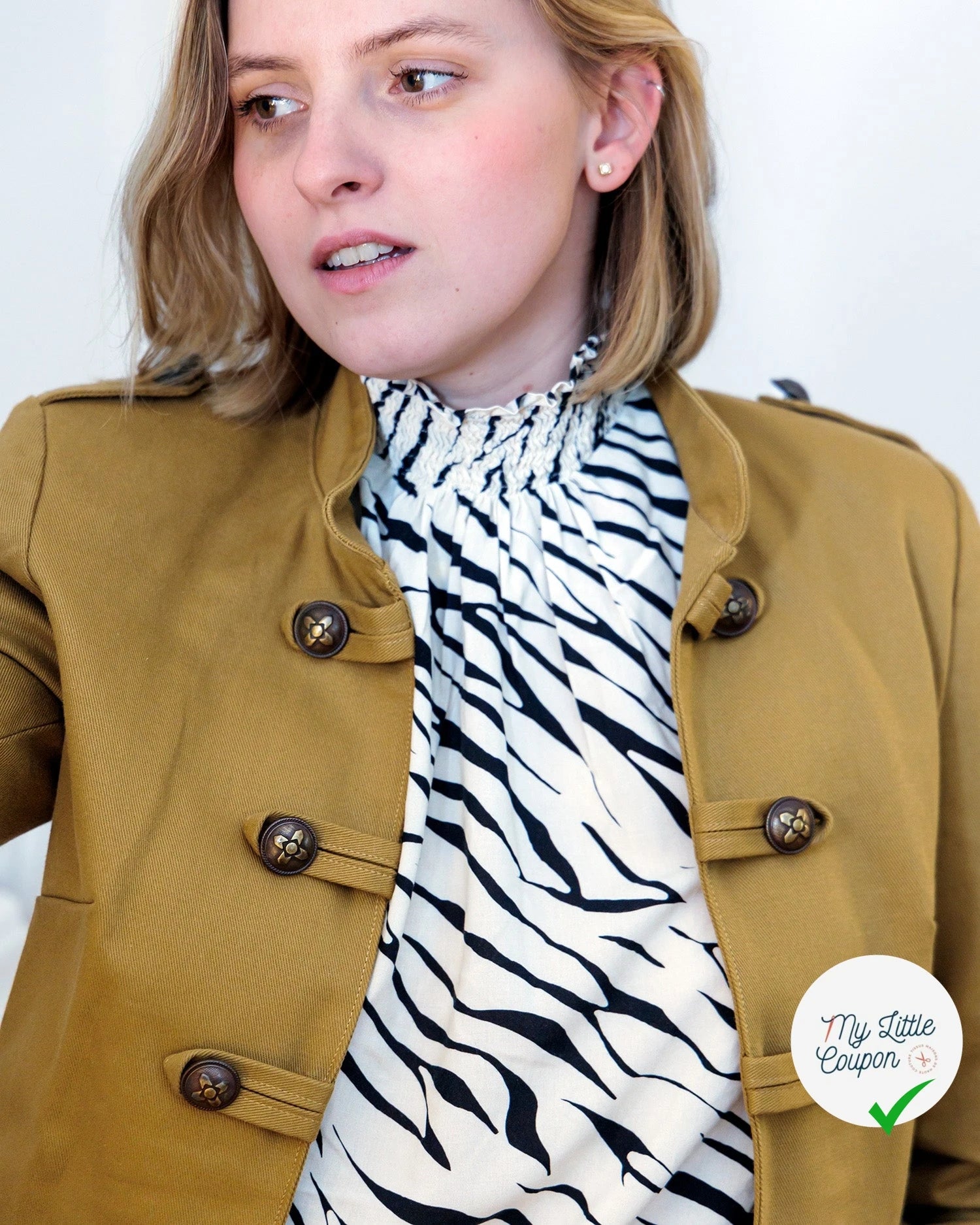 Patron Nadine - Veste - FR 34/56, US 2/24, UK 6/28 - Difficile - My Little Coupon
