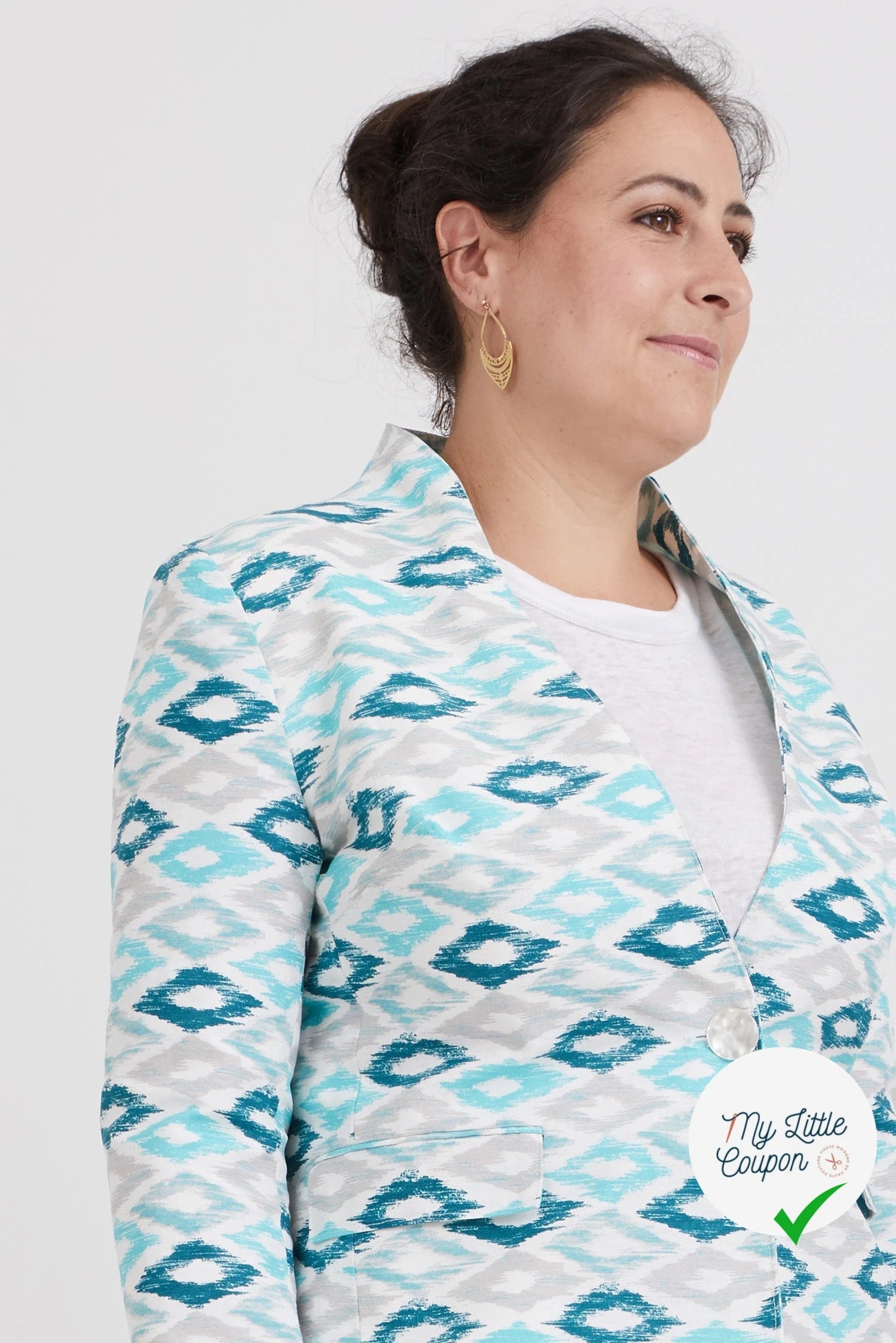 Patron Naïma - Veste - FR 34/56, US 2/24, UK 6/28 - Difficile - My Little Coupon