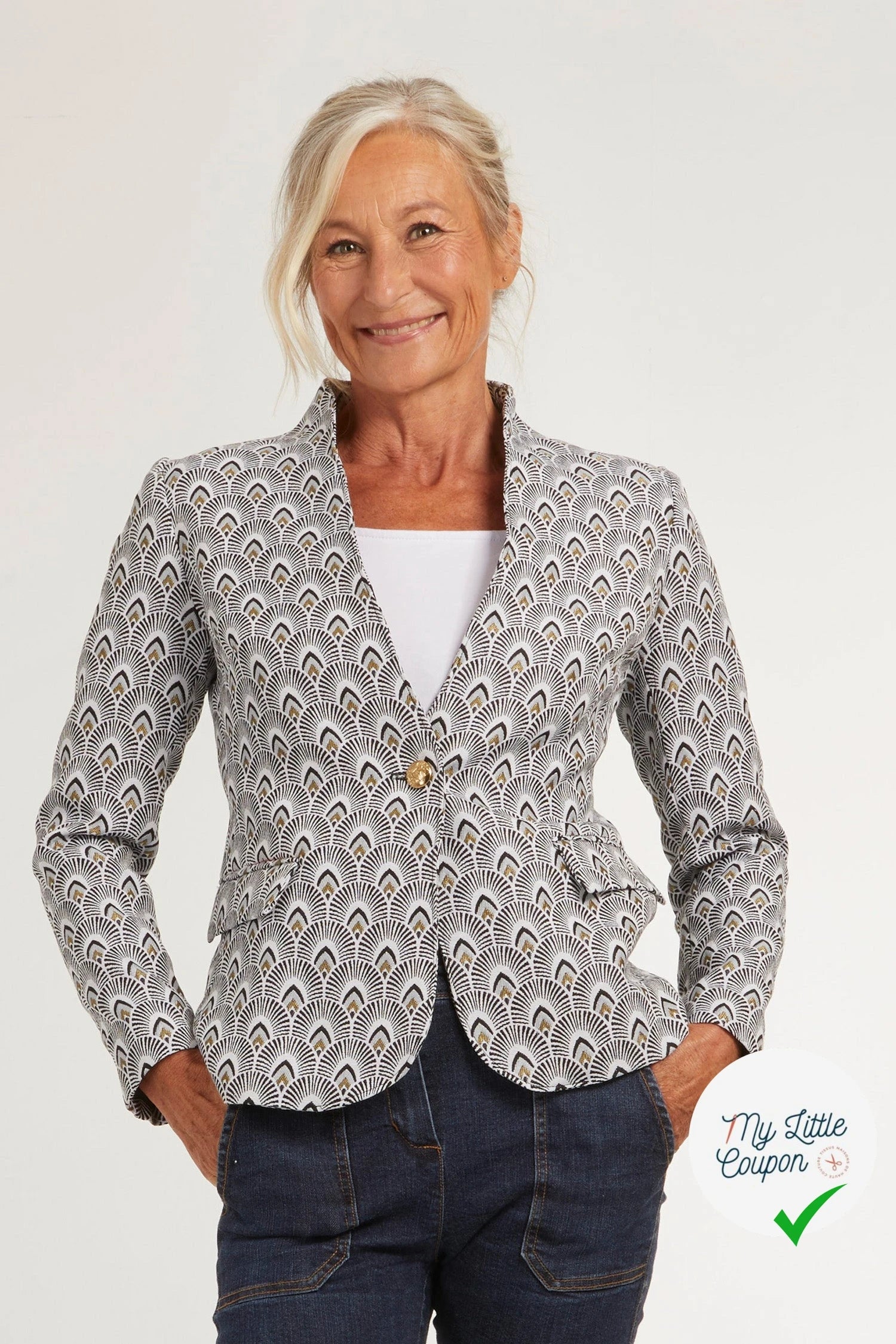Patron Naïma - Veste - FR 34/56, US 2/24, UK 6/28 - Difficile - My Little Coupon