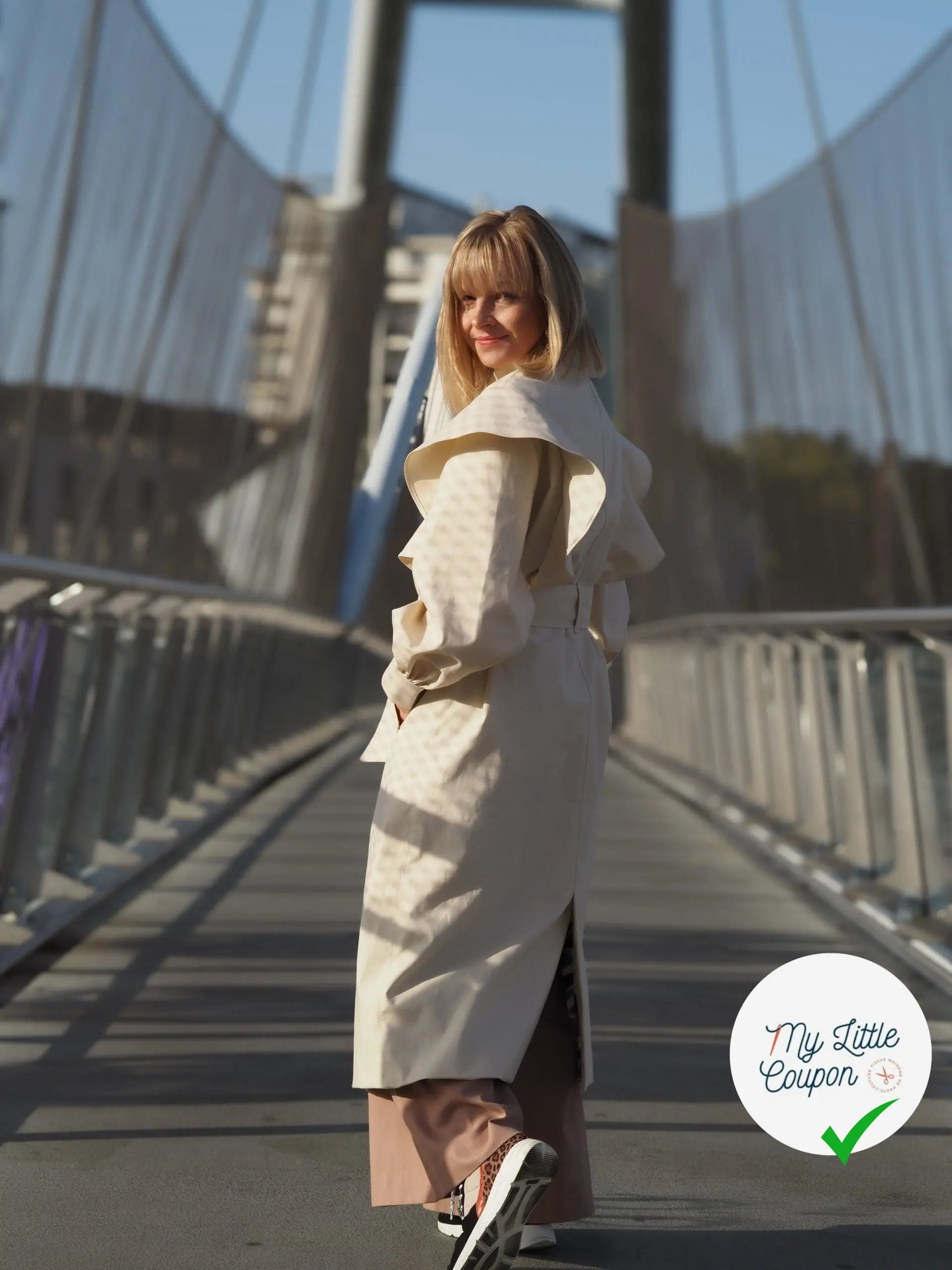 Patron Pochette Trench “Baltik” - My Little Coupon