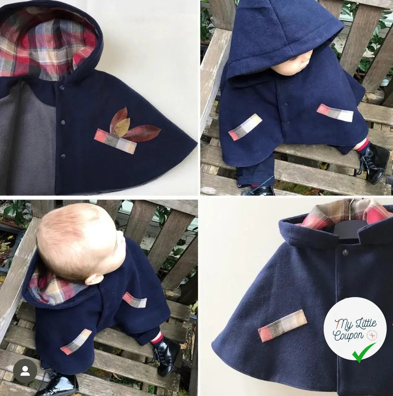 Patron cape Perrine - L'Enfant Roi - My Little Coupon