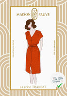 Patron couture Débutant - La robe Transat / Patron pochette - My Little Coupon