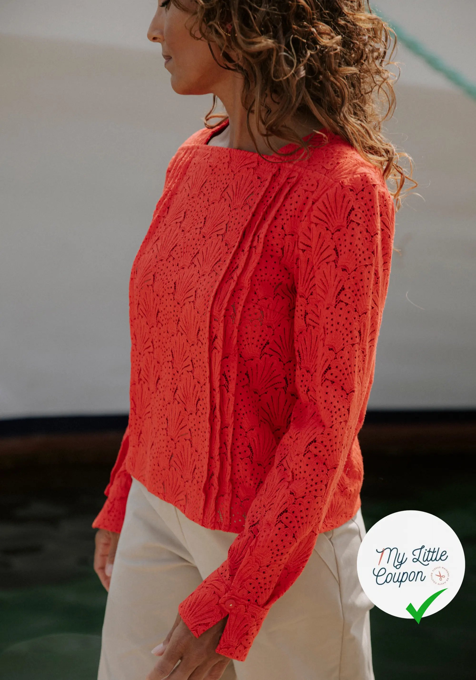 Patron couture La blouse DEFERLANTE / Patron pochette - My Little Coupon