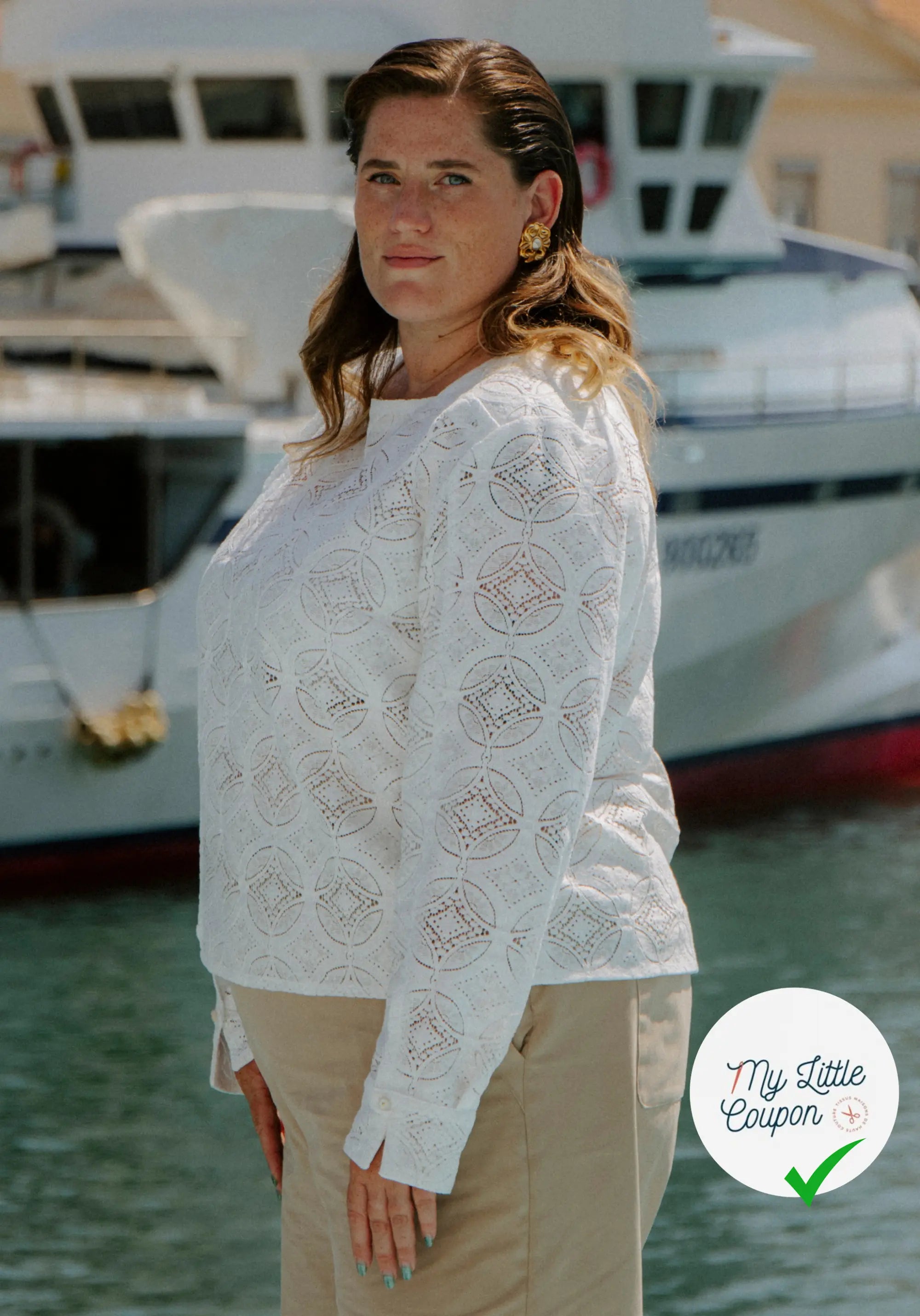 Patron couture La blouse DEFERLANTE / Patron pochette - My Little Coupon