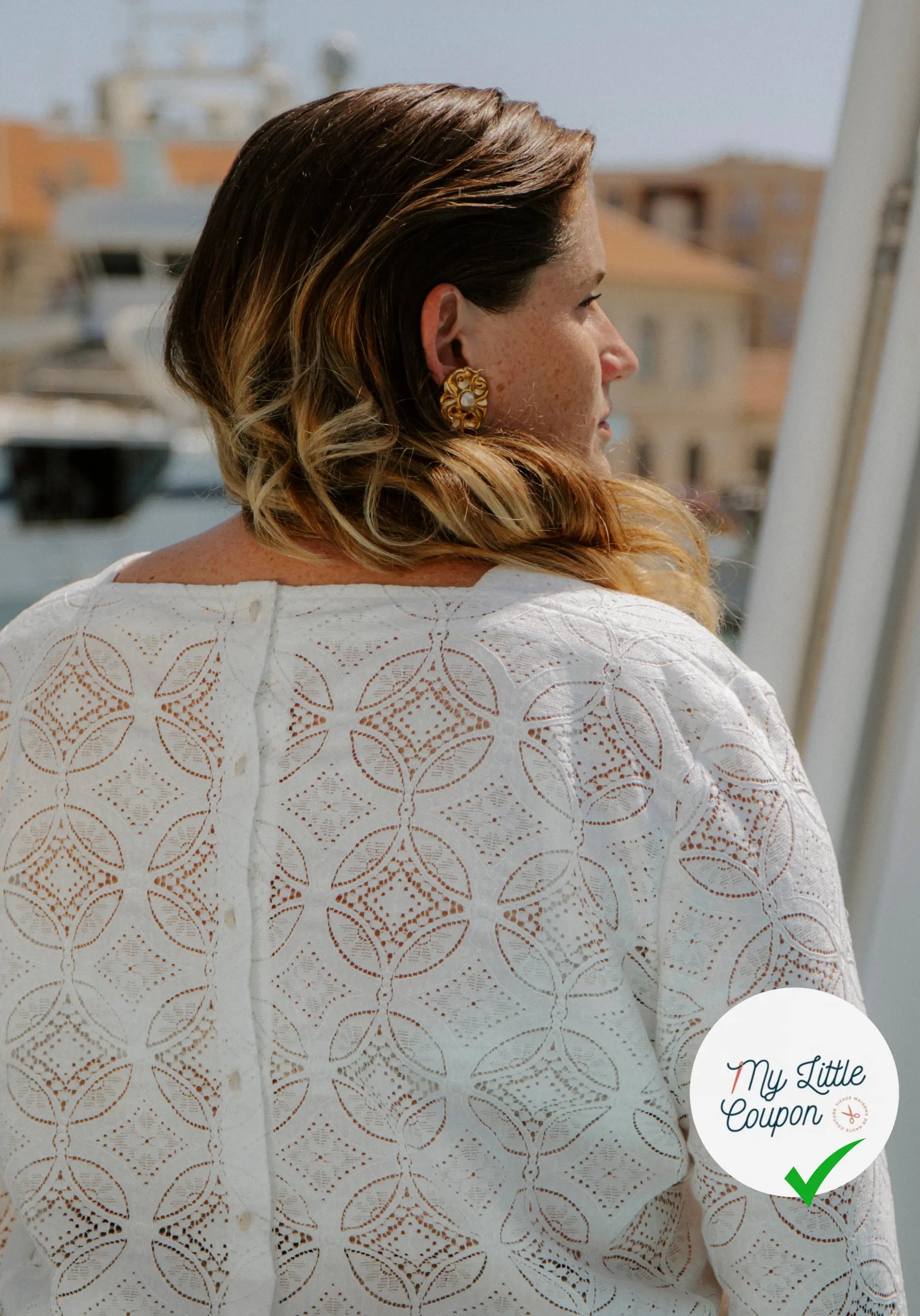 Patron couture La blouse DEFERLANTE / Patron pochette - My Little Coupon