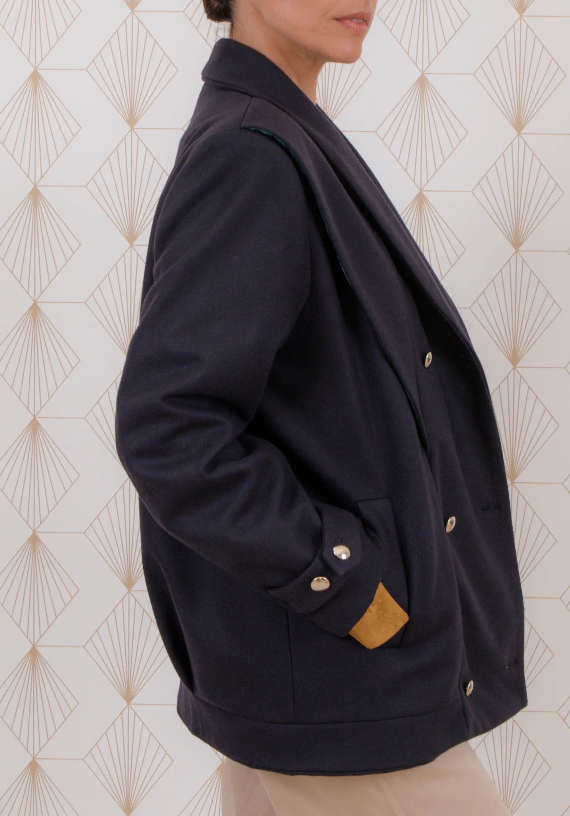 Patron couture Le Manteau CLIFF/ Patron pochette - My Little Coupon