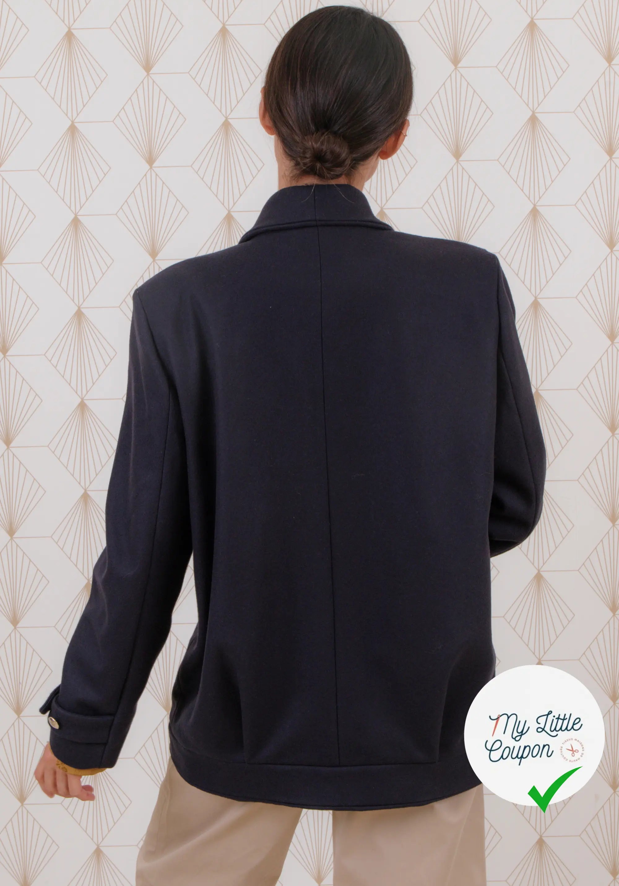 Patron couture Le Manteau CLIFF/ Patron pochette - My Little Coupon