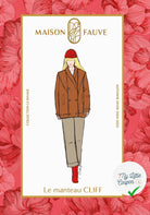 Patron couture Le Manteau CLIFF/ Patron pochette - My Little Coupon