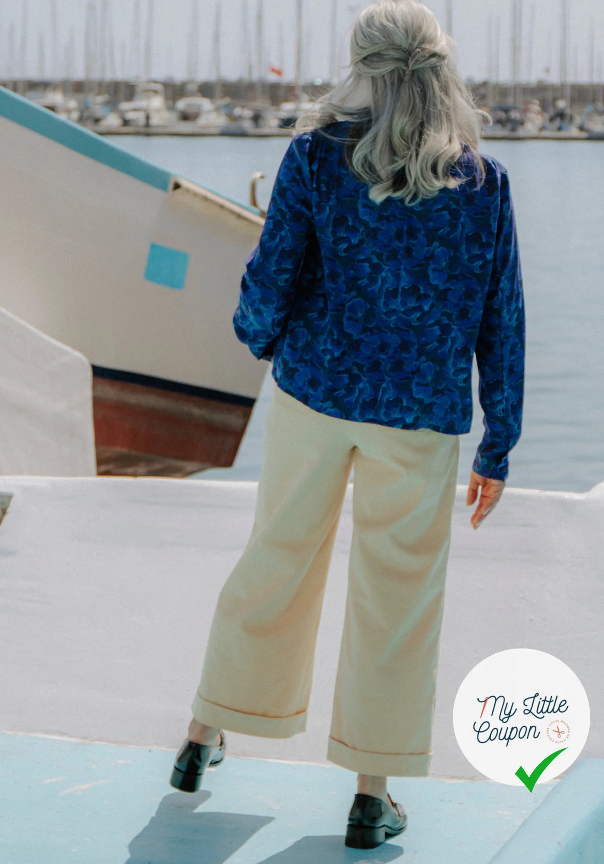 Patron couture Le pantalon RECIF/ Patron pochette - My Little Coupon