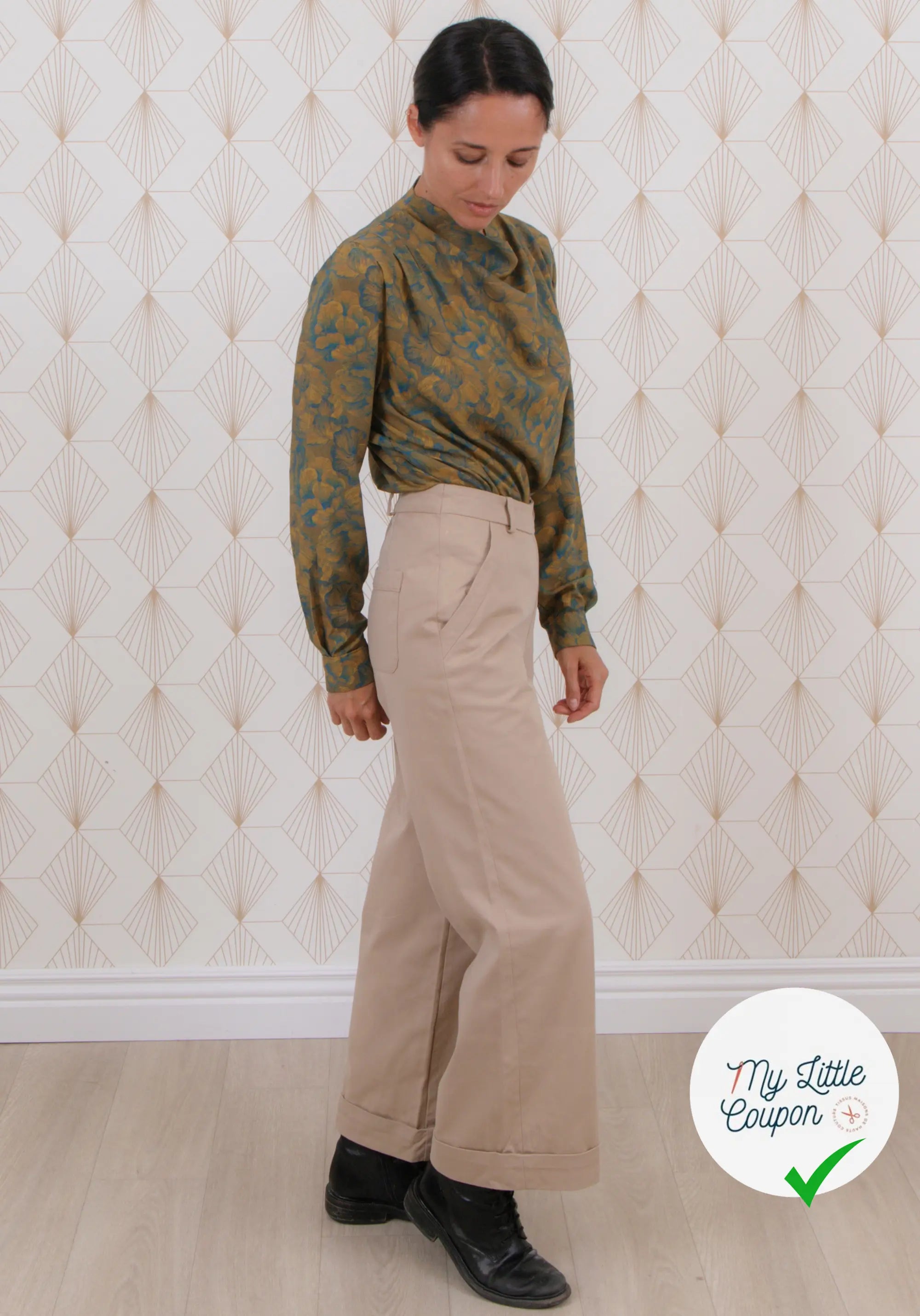 Patron couture Le pantalon RECIF/ Patron pochette - My Little Coupon