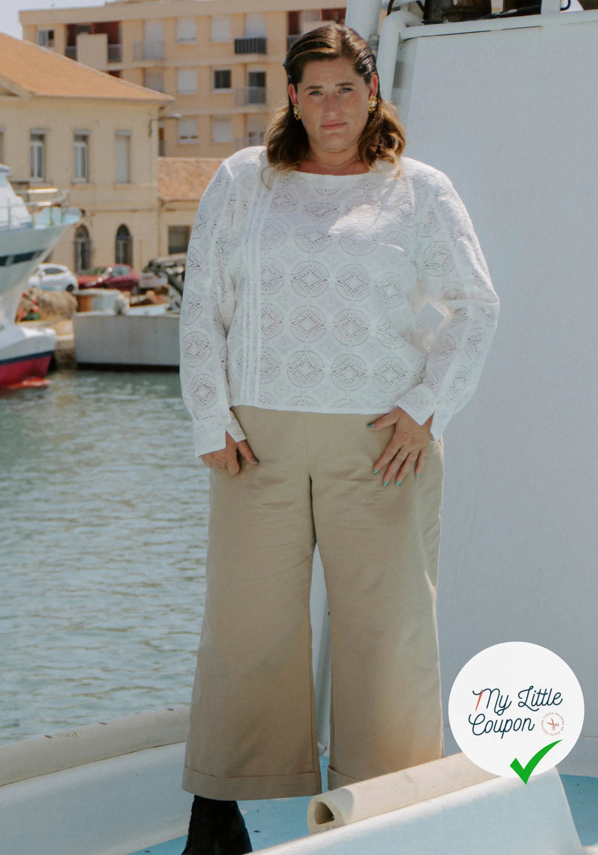 Patron couture Le pantalon RECIF/ Patron pochette - My Little Coupon