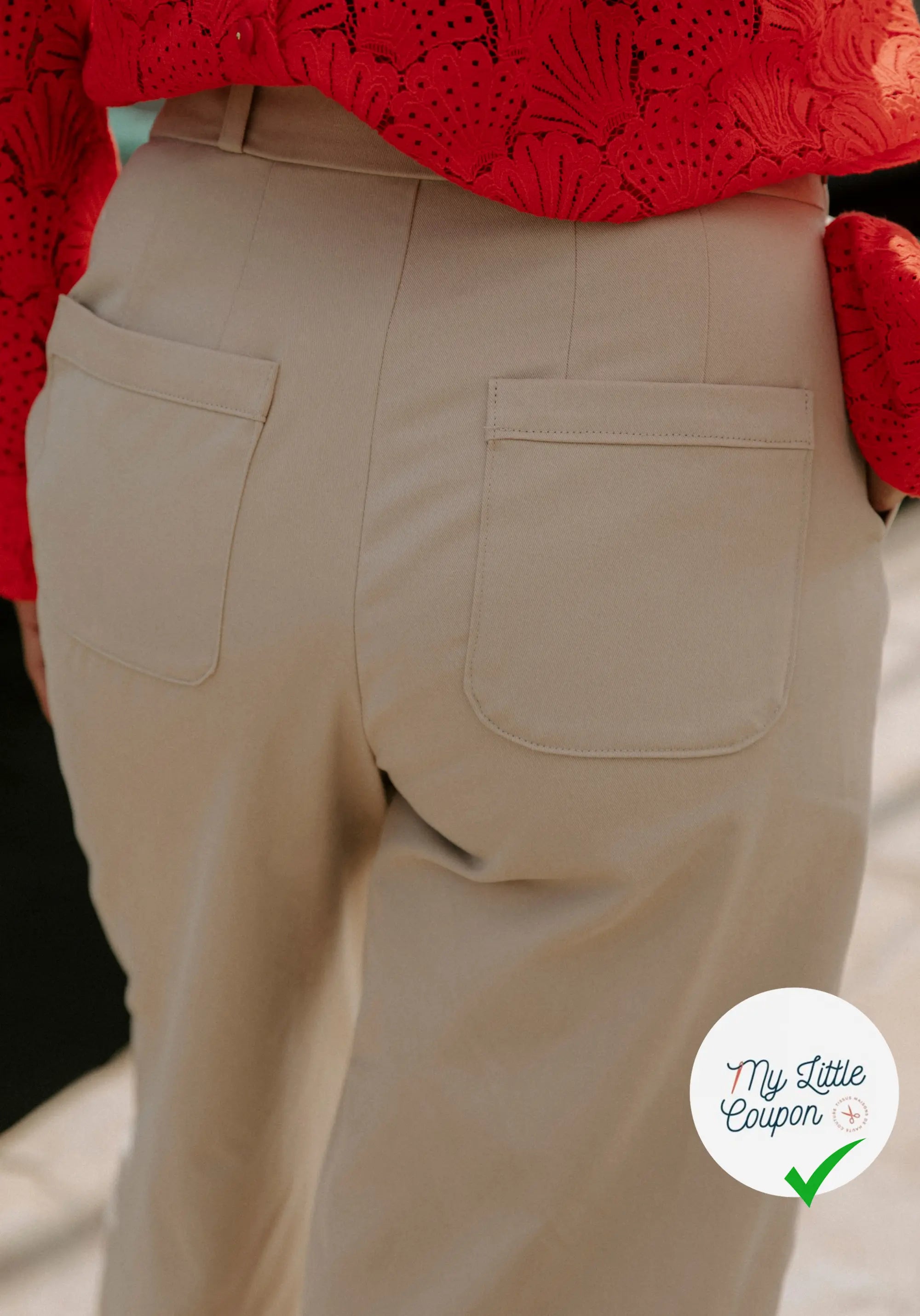 Patron couture Le pantalon RECIF/ Patron pochette - My Little Coupon