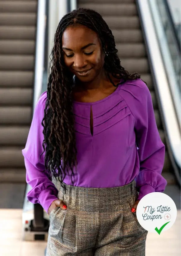 Patron couture blouse Chelsea / Patron pochette - My Little Coupon
