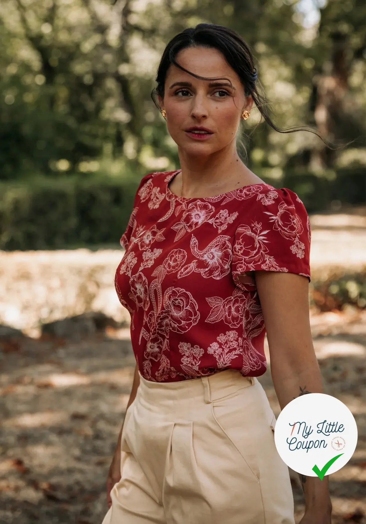 Patron couture blouse Cicadella / Patron pochette (Spécial débutant) - My Little Coupon
