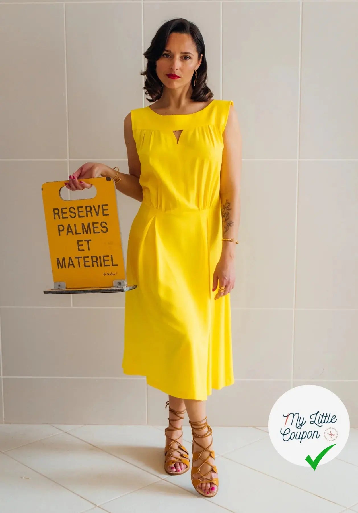 Patron couture robe Haut Vol / Patron pochette - My Little Coupon