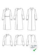Patron couture robe, blouse Soliflore / Patron pochette - My Little Coupon
