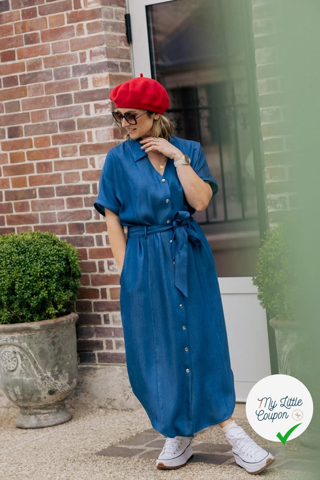 Patron de couture Robe Madeline 34/48 – Germain Patrons - My Little Coupon
