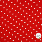 Popeline de viscose rouge - My Little Coupon