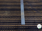 RÉSILLE BRODÉ SUBLIME BLEU MARRINE 70% COTON - My Little Coupon