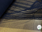 RÉSILLE BRODÉ SUBLIME BLEU MARRINE 70% COTON - My Little Coupon