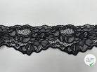 RUBAN DENTELLE POLYESTER NOIR - My Little Coupon - tissu - coudre
