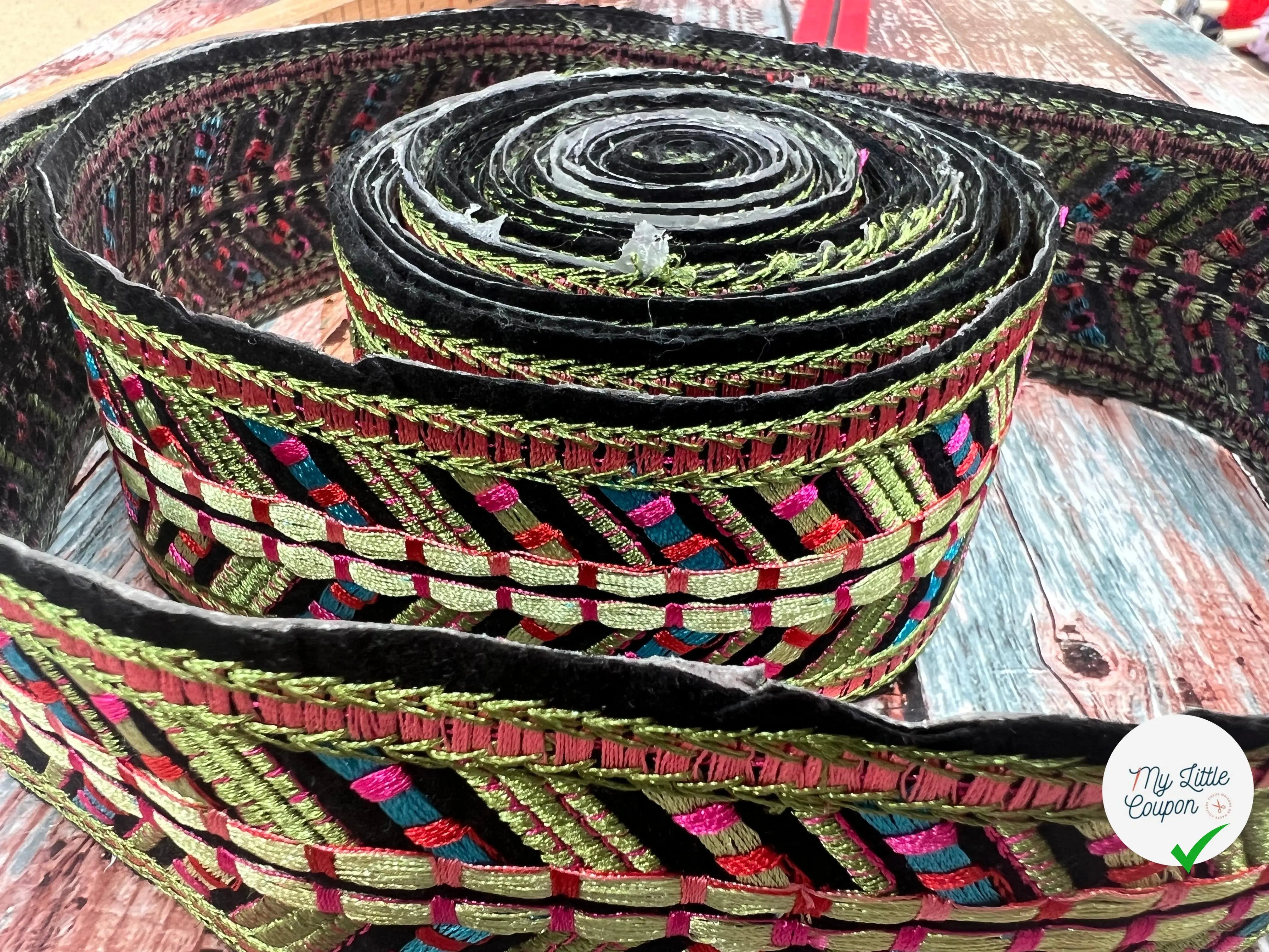 RUBAN MOTIF AMERINDIEN - My Little Coupon