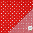 Renforcé de coton à pois rouge - My Little Coupon