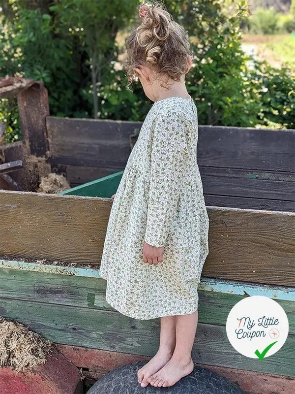 Robe Linotte | Du 3 au 12 ans | Marmaï Patterns - My Little Coupon - tissu - coudre