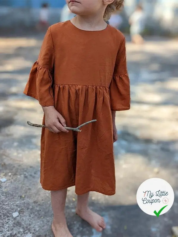Robe Linotte | Du 3 au 12 ans | Marmaï Patterns - My Little Coupon - tissu - coudre