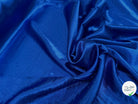 SATIN BLEU FLUIDE LÉGÈREMENT STRETCH - My Little Coupon