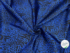 SATIN COCKTAIL LOURD IMPRIMÉ FAUVE - My Little Coupon - tissu - coudre