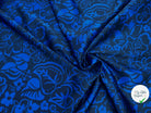 SATIN COCKTAIL LOURD IMPRIMÉ FLORAL - My Little Coupon - tissu - coudre