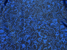 SATIN COCKTAIL LOURD IMPRIMÉ FLORAL - My Little Coupon - tissu - coudre
