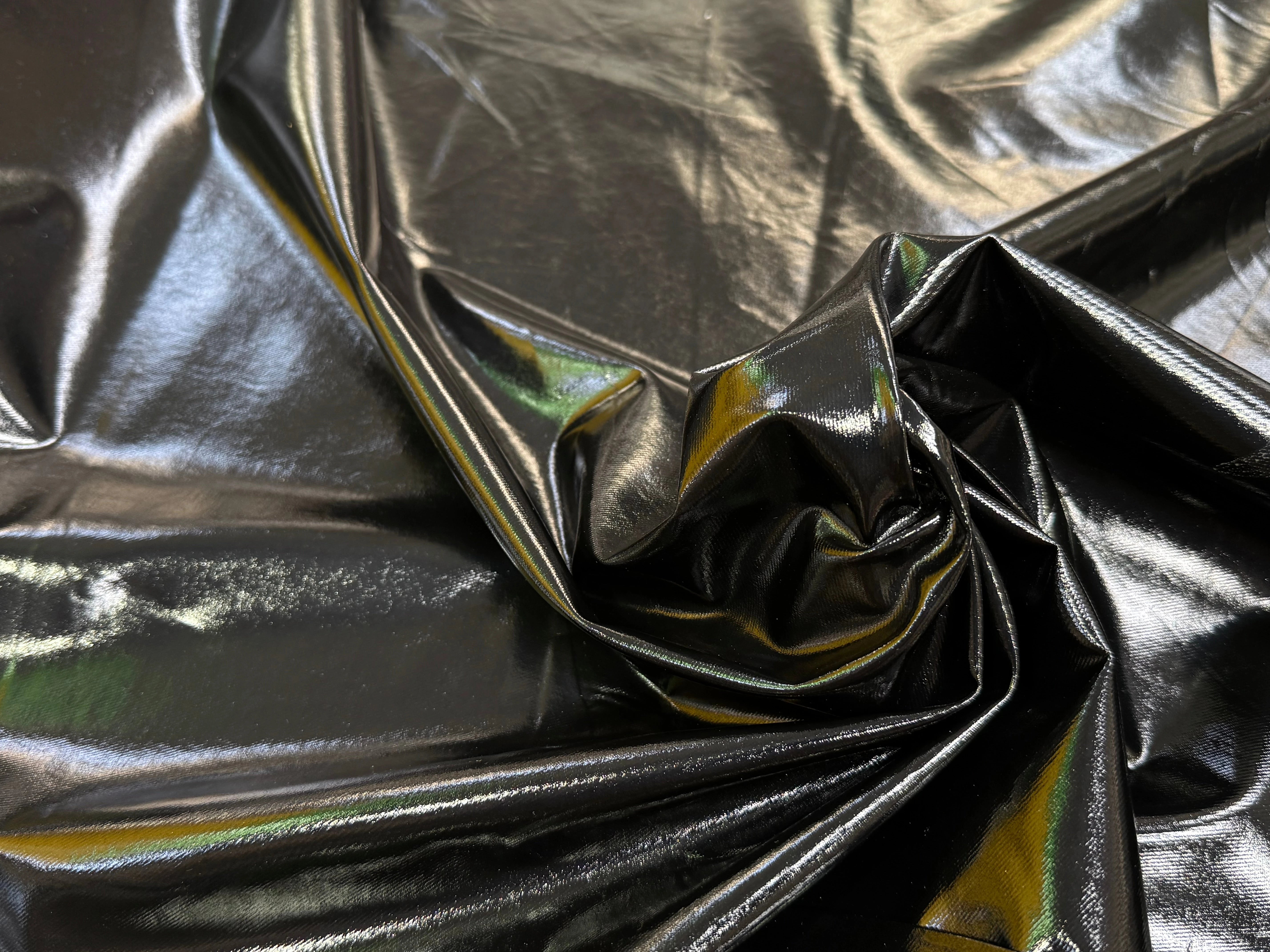 SATIN CUIR SCHINTZÉ NOIR - My Little Coupon
