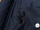 SATIN DE COTON BLEU MARINE 5% ÉLASTHANNE COUTURE - My Little Coupon